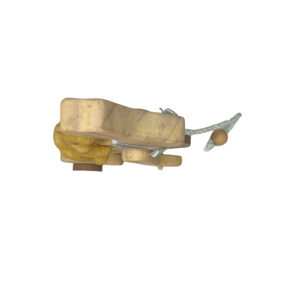 1999 Cherished Teddies Antique Toy Bunny w/Bear Removable Figurine New #537187 - Picture 7 of 11